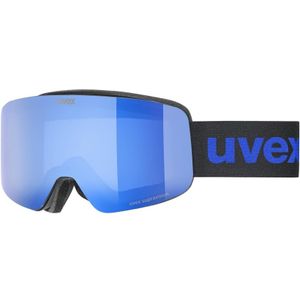 Uvex goggles PWDR FM, black-matt/blue