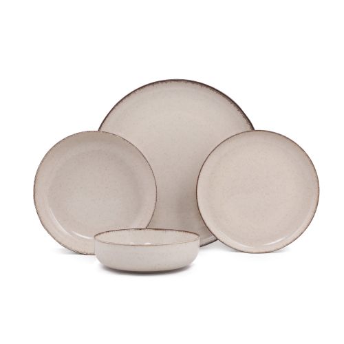 Hermia Concept Porculanski set tanjura 24 dijelni DINER CREAM, MOD24Y2730P02 slika 3