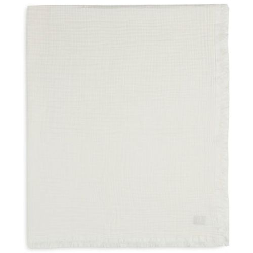 Jollein dekica prekrivač Muslin Fringe 120x120 cm - Ivory slika 2