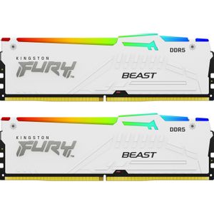 Kingston Fury Beast RGB 32GB Kit (2x16GB) DDR5-5600 DIMM CL36, 1.25V