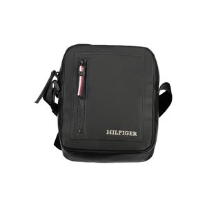 TOMMY HILFIGER MEN'S BLACK SHOULDER BAG