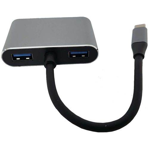 FAST ASIA Adapter-konvertor TIP C na 2xUSB 3.0+TIP C+RJ45 slika 2