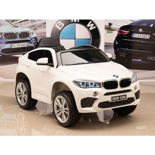 Auto Na Akumulator Bmw X6M Jednosjed White Jj2199 12V slika 11