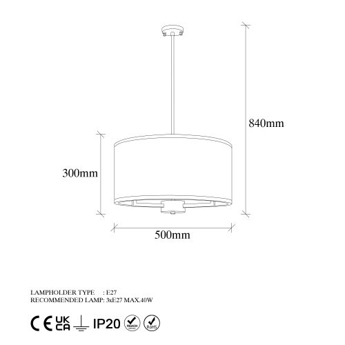 Opviq Luster, 942FLG1371 slika 5