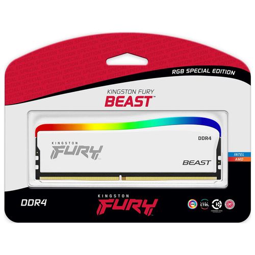 KINGSTON DIMM DDR4 16GB 3600MT/s KF436C18BWA/16 Fury Beast RGB Special Edition slika 1