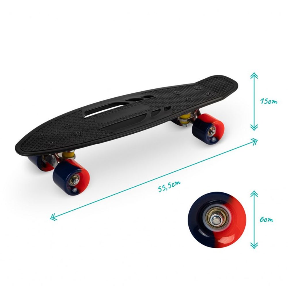 Qkids Dječiji skateboard Galaxy, Navy Blue slika 7