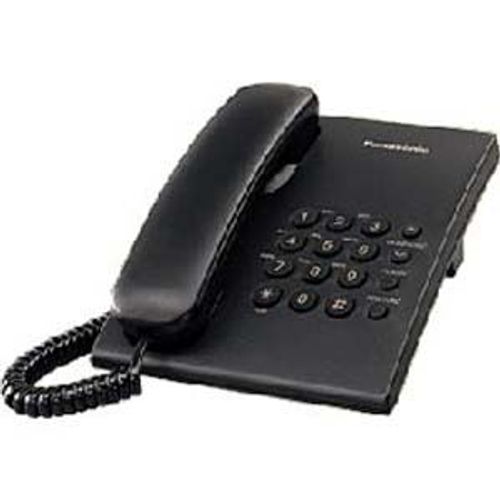 PANASONIC telefon KX-TS500FXB crni slika 1