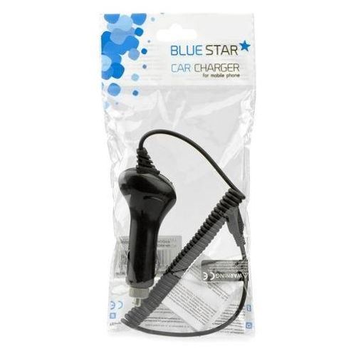 Blue Star punjač auto-microUSB 1A  12-24V slika 1