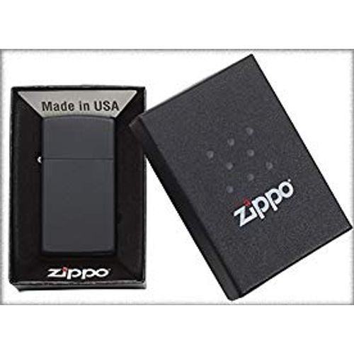 Zippo upaljač metalni na benzin slim 1618 slika 2