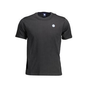 NORTH SAILS BLACK MEN'S SHORT SLEEVE T-SHIRT