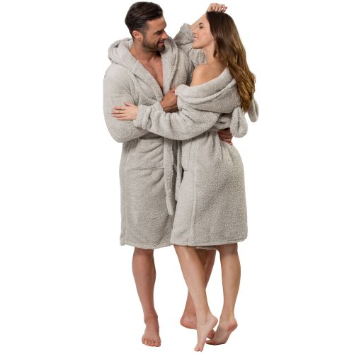 Muški kućni ogrtač Teddy Grey Men S/M slika 4