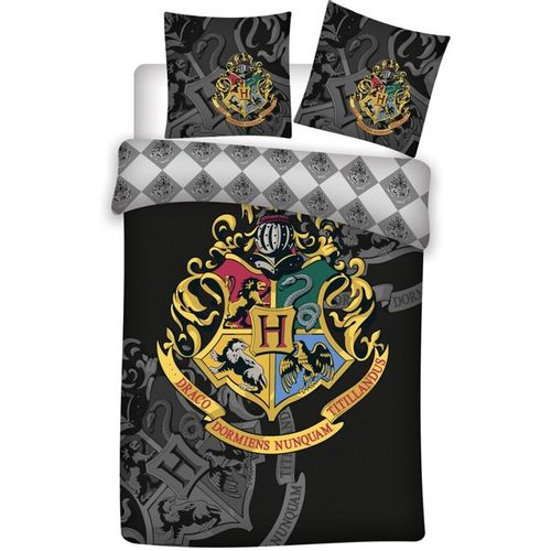 Harry Potter Hogwarts mikrofibra dječja posteljina sa dva lica 140x200cm slika 1