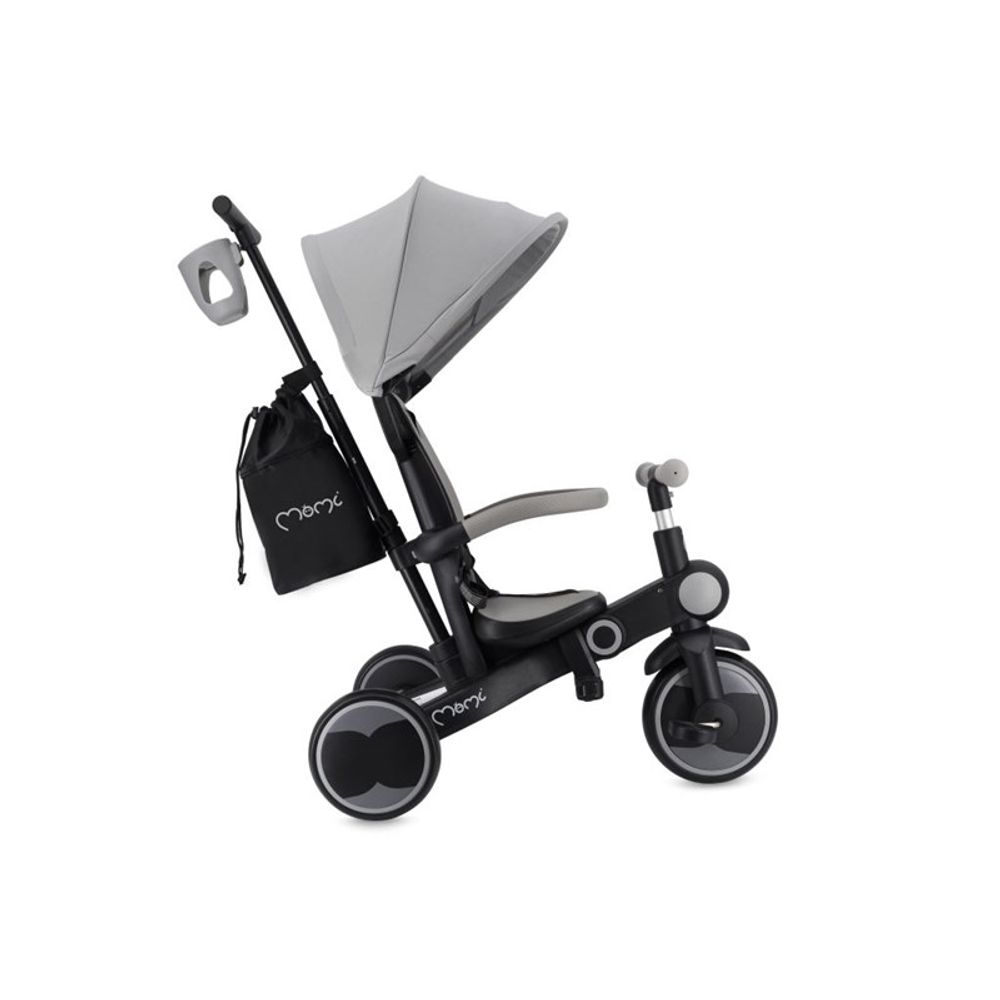 Momi Sklopivi tricikl Solivia 4U1, Grey slika 2