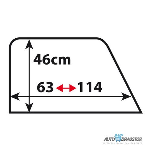 ZAŠTITA OD SUNCA BOČNA ŠIRINA 63-114/VISINA 46CM 2KOM slika 9