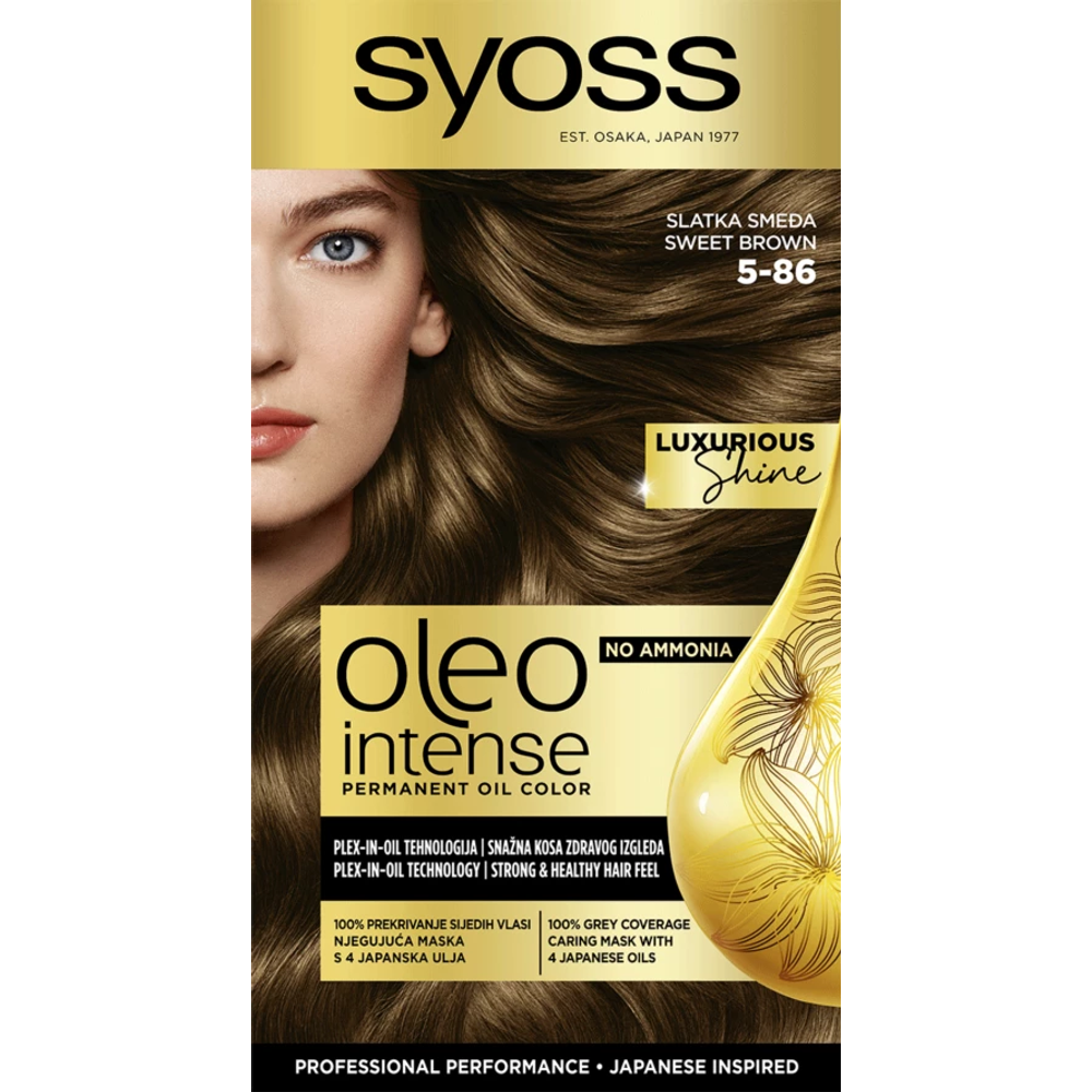 Syoss Oleo Intense farba za kosu 5-86 Sweet Brown   slika 1