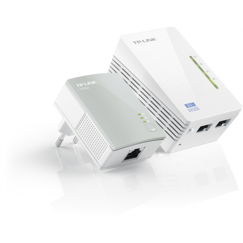 TP-LINK TL-WPA4220KIT 300Mbps AV600 WiFi Powerline Extender Starter Kit slika 1