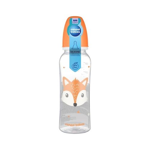 Canpol Babies Flašica Cute Animals 250Ml (11/841) - Orange slika 3