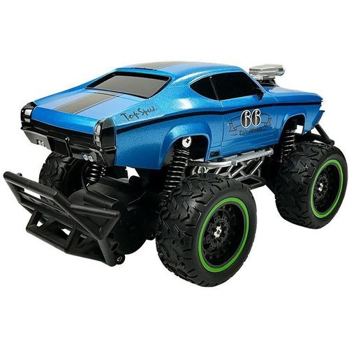 Monster Truck Mustang na daljinsko upravljanje 1:20 plavi slika 3