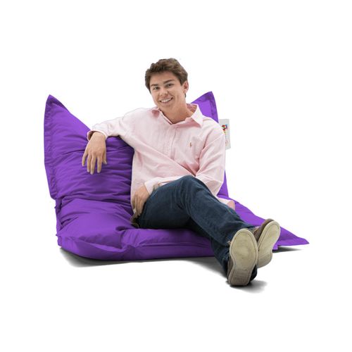 Atelier Del Sofa Vreća za sjedenje, Cushion Pouf 100x100 - Purple slika 1