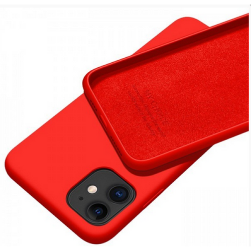 MCTK5-HUAWEI Honor 50 Lite * Futrola Soft Silicone Red (179) slika 1