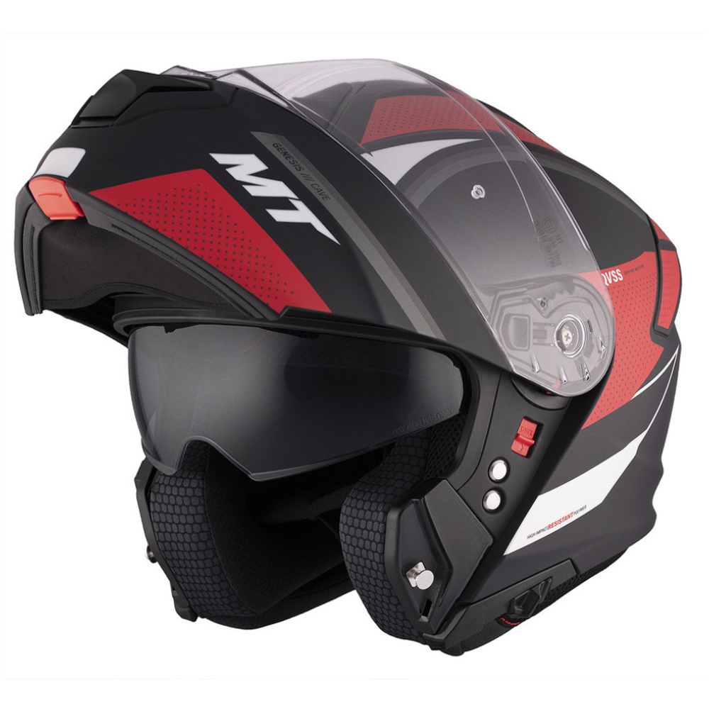 MT Helmets vizir za moto kacigu Genesis SV Cave A5 Matt slika 2