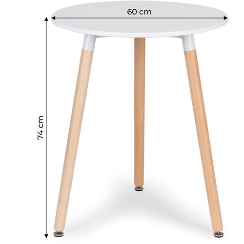 Moderni skandinavski stol 60cm slika 6
