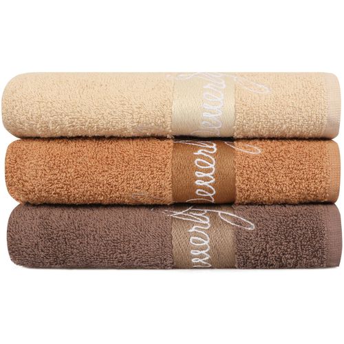L'essential Maison 409 - Cream, Caramel, Brown Cream
Caramel
Brown Hand Towel Set (3 Pieces) slika 2