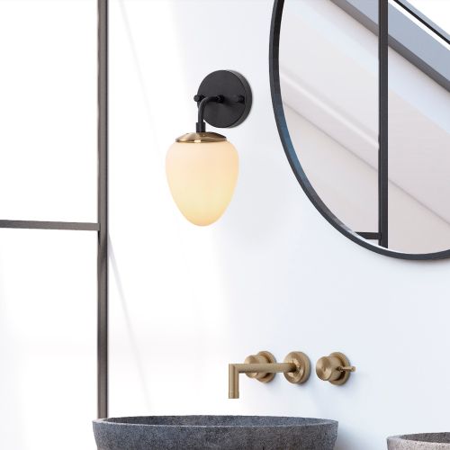 Ns - 10680 Black
Antique
Cream Wall Lamp slika 1