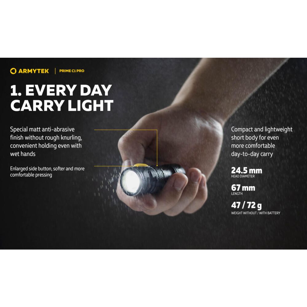 Armytek Baterijska lampa Prime C1 Pro slika 14