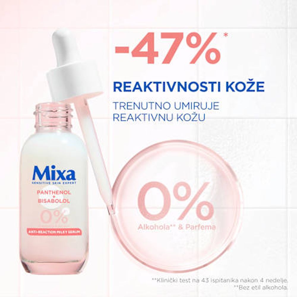 Mixa Anti-Reaction Serum za osjetljivu kožu 30ml slika 4