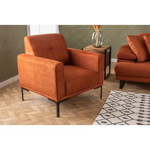 Atelier Del Sofa Mustang - Orange Orange Wing Chair slika 2