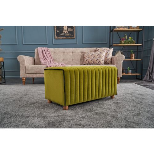 Atelier Del Sofa Tabure, zelena, Mabel Puf - Green slika 2