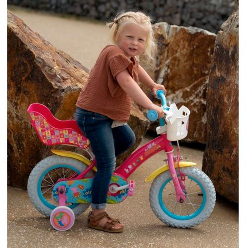 Peppa Pig dječji bicikl 12 inča roza slika 4