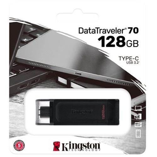 KINGSTON 128GB USB-C 3.2 Gen1 DT 70 DT70/128GB slika 2