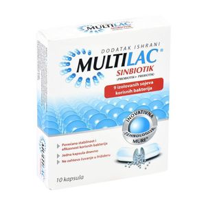 MULTILAC SINBIOTIK 10 KAPSULA