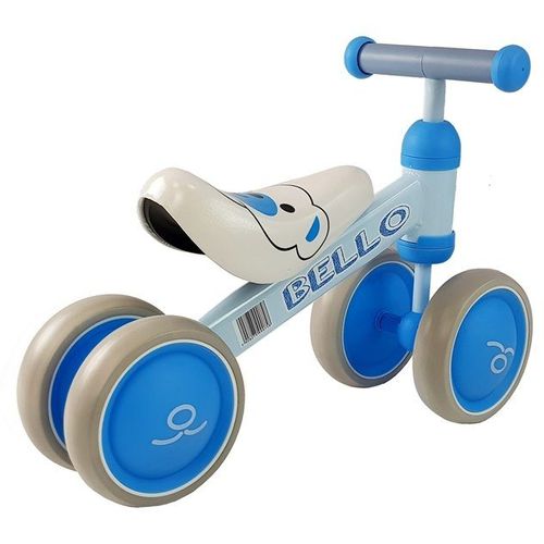 Dječji bicikl na 4 kotača Bello plavi slika 3