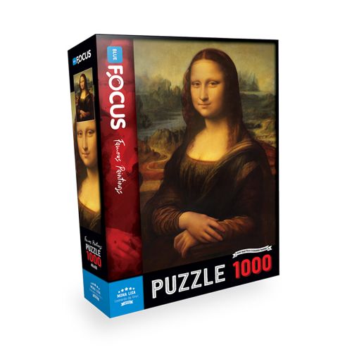 Blue Focus Puzzle 1000 delova Mona Liza slika 1