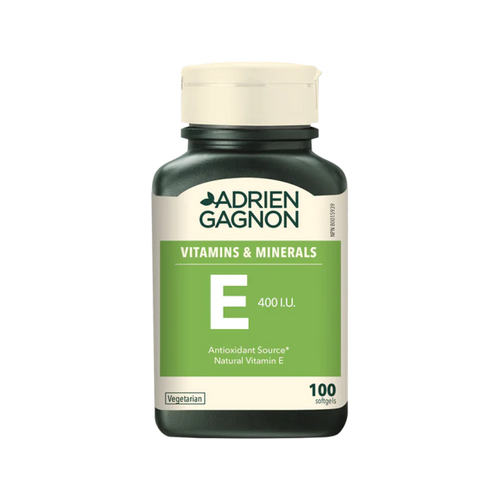 ADRIEN GAGNON VITAMIN E 400 IU caps a100 Natural source slika 1