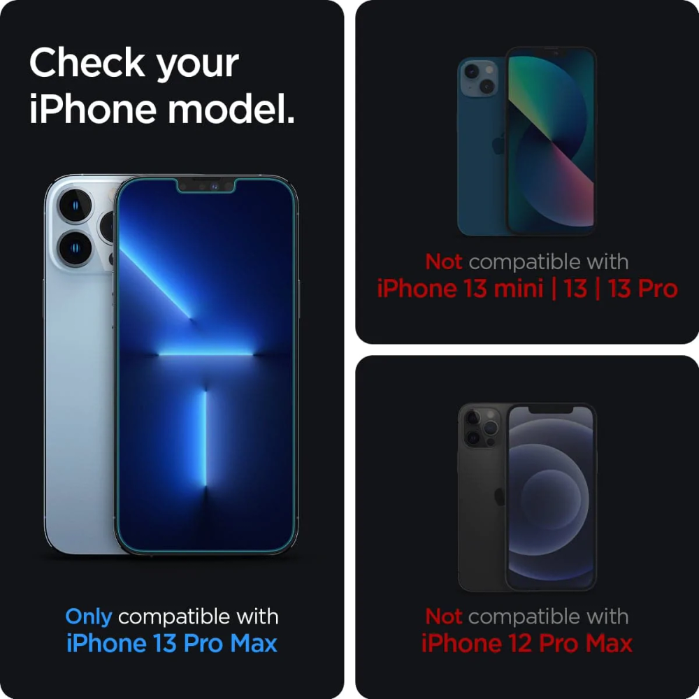 Spigen - Glas.TR EZ-FIT (2 kom) - iPhone 13 Pro Max / 14 Plus - Privatnost slika 6
