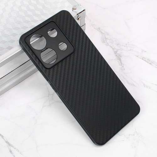 Torbica Carbon fiber za Xiaomi Redmi Note 13 Pro 5G (EU) crna slika 1