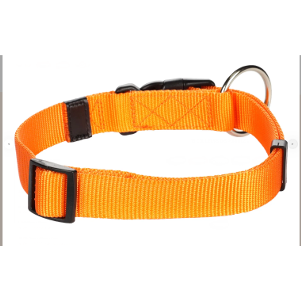 OGRLICA ZA PSA ZIGGI NARANČASTA L 45-65cm, 25mm slika 2