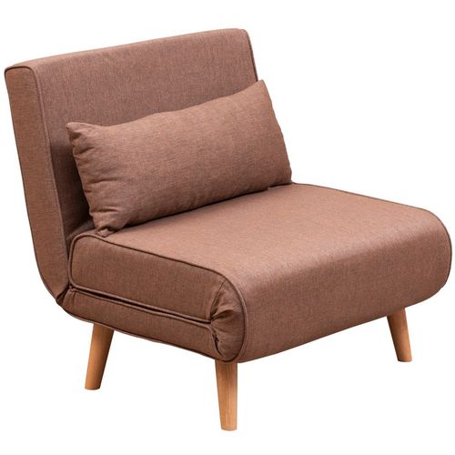 Atelier Del Sofa Fotelja na razvlačenje, Smeđa, Folde Single - Brown slika 6