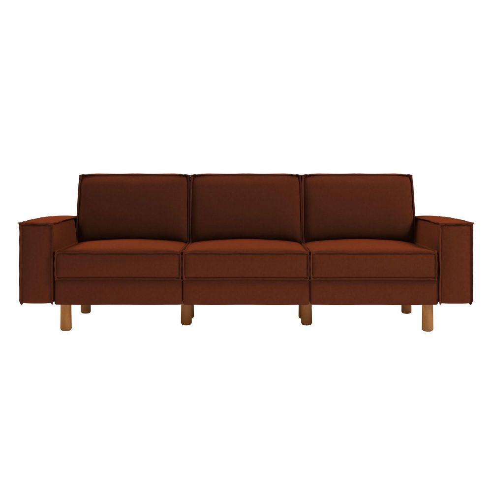 3-Sjedalna Sofa Sparrow Extra - boje: crvena pločica orah slika 2