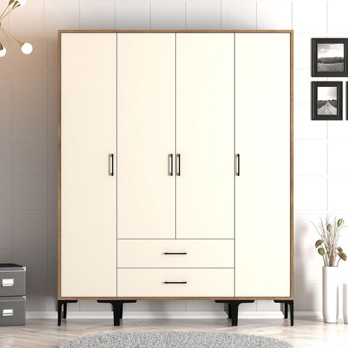 Kumsal STS - Walnut, Cream Walnut
Cream Wardrobe slika 1