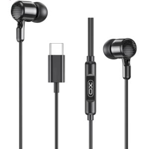 XO In-Ear Slušalice sa mikrofonom Type-C Music EP81, Black