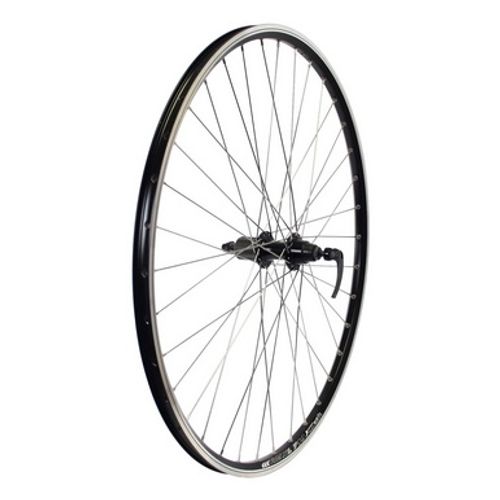 Kotač stražnji 26", MTB, VB, QR, 36H, crni slika 1