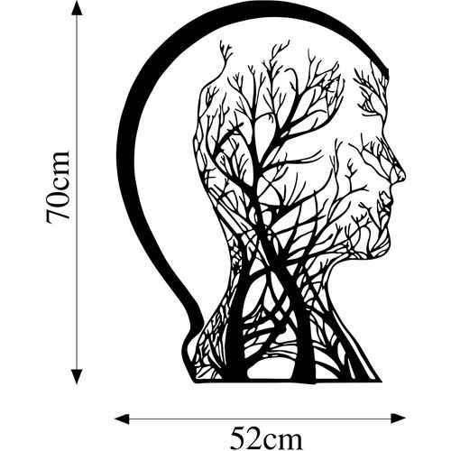 Wallity Metalna zidna dekoracija, Tree Man - 322 slika 6