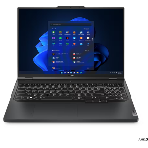 Lenovo Legion 5 Pro 16ARX8 82WM00DXYA (Onyx  Grey, Aluminium) 8-Core Ryzen 7 7745HX 5.1GHz/40MB 32GB 1TB-NVMe 16" WQXGA (2560x1600) IPS 500n 240Hz sRGB AG DolbyVision G-Sync HDR400 1080p RTX4060-8GB-GDDR6 GLan WiFi BT5.2 4-Zone-RGB-Backlite Nahimic 80Wh DOS slika 2