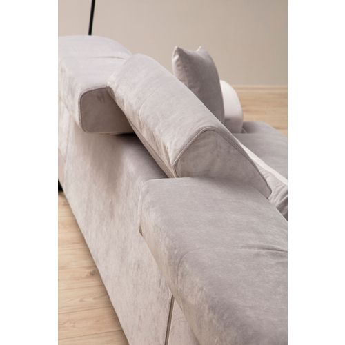 Atelier Del Sofa Frido Right (L3+Chl) Light Grey Corner Sofa slika 5