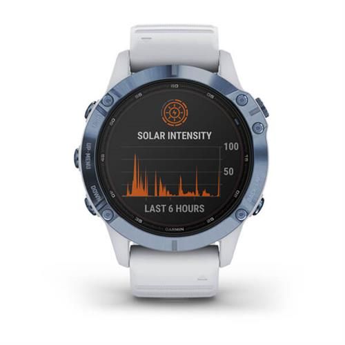 Garmin Fenix 6 PRO Solar Mineral blue slika 2